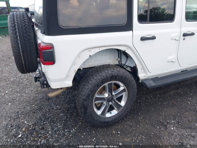45899586 :رقم المزاد ، 1C4HJXEGXLW333774 vin ، 2020 Jeep Wrangler Unlimited Sahara 4x4 مزاد بيع
