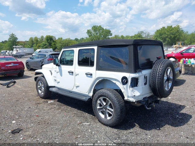 45899586 :رقم المزاد ، 1C4HJXEGXLW333774 vin ، 2020 Jeep Wrangler Unlimited Sahara 4x4 مزاد بيع