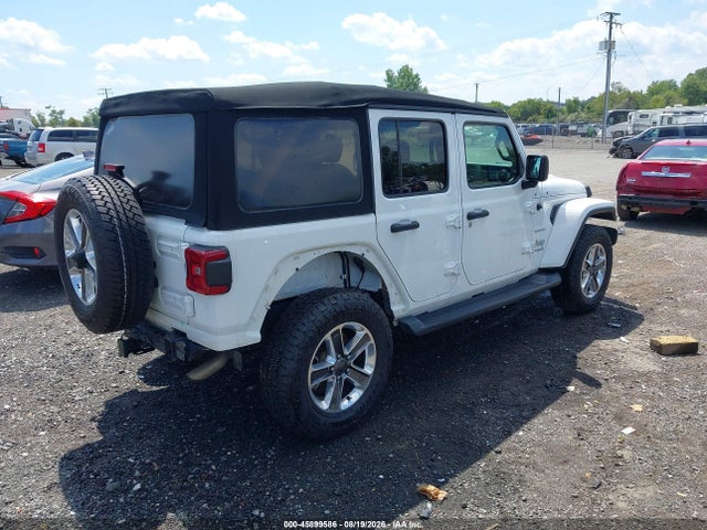 45899586 :رقم المزاد ، 1C4HJXEGXLW333774 vin ، 2020 Jeep Wrangler Unlimited Sahara 4x4 مزاد بيع