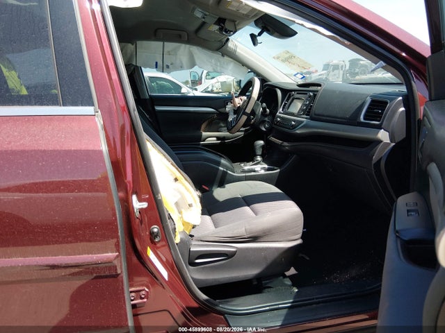 Продаж на аукціоні авто 2018 Toyota Highlander Le, vin: 5TDZARFH9JS035334, номер лоту: 45899608