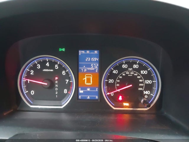 45899613 :رقم المزاد ، 5J6RE3H79AL050434 vin ، 2010 Honda Cr-v Ex-l مزاد بيع