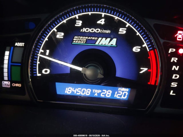 Продаж на аукціоні авто 2008 Honda Civic Hybrid, vin: JHMFA36288S022165, номер лоту: 45899619