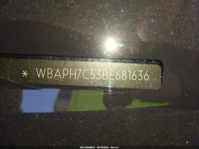 45899628 :رقم المزاد ، WBAPH7C53BE681636 vin ، 2011 Bmw 328i مزاد بيع