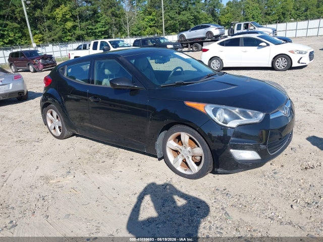 2014 Hyundai Veloster Base W/gray მანქანა იყიდება აუქციონზე, vin: KMHTC6AD2EU215724, აუქციონის ნომერი: 45899693