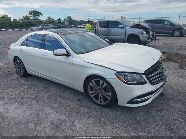 2019 Mercedes-benz S 450 მანქანა იყიდება აუქციონზე, vin: WDDUG6GB1KA468507, აუქციონის ნომერი: 45899720