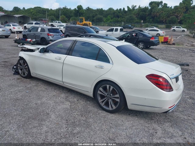 45899720 :رقم المزاد ، WDDUG6GB1KA468507 vin ، 2019 Mercedes-benz S 450 مزاد بيع