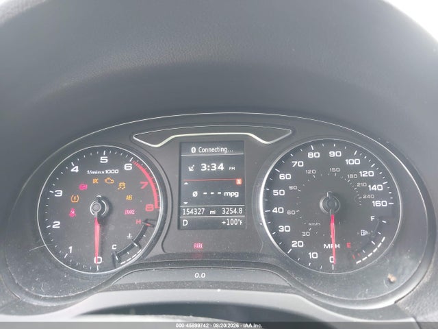 45899742 :رقم المزاد ، WAU3FLFF8F1128608 vin ، 2015 Audi A3 2.0t Premium مزاد بيع