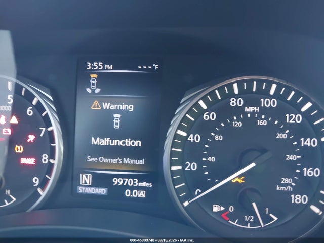 45899748 :رقم المزاد ، JN1EV7BP1MM704140 vin ، 2021 Infiniti Q50 Luxe مزاد بيع
