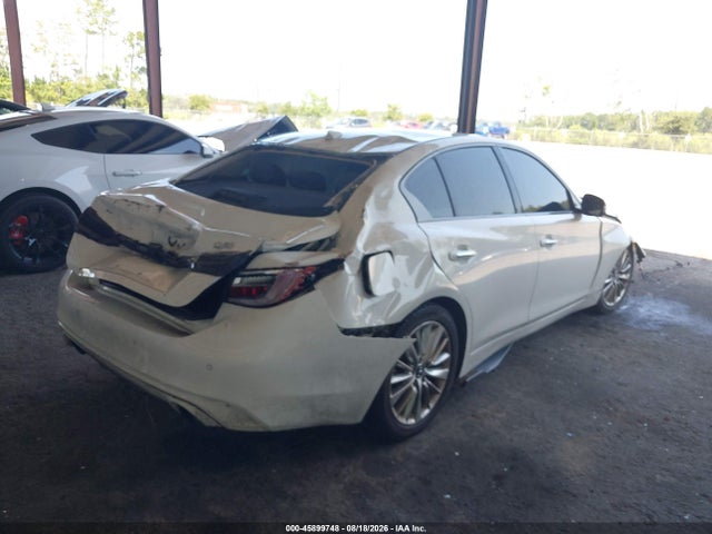 45899748 :رقم المزاد ، JN1EV7BP1MM704140 vin ، 2021 Infiniti Q50 Luxe مزاد بيع