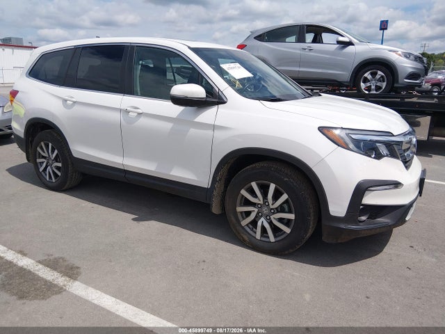 45899749 :رقم المزاد ، 5FNYF6H55NB021682 vin ، 2022 Honda Pilot Awd Ex-l مزاد بيع