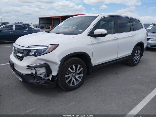 45899749 :رقم المزاد ، 5FNYF6H55NB021682 vin ، 2022 Honda Pilot Awd Ex-l مزاد بيع