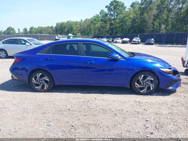 45899774 :رقم المزاد ، KMHLP4DGXSU003051 vin ، 2025 Hyundai Elantra Limited مزاد بيع