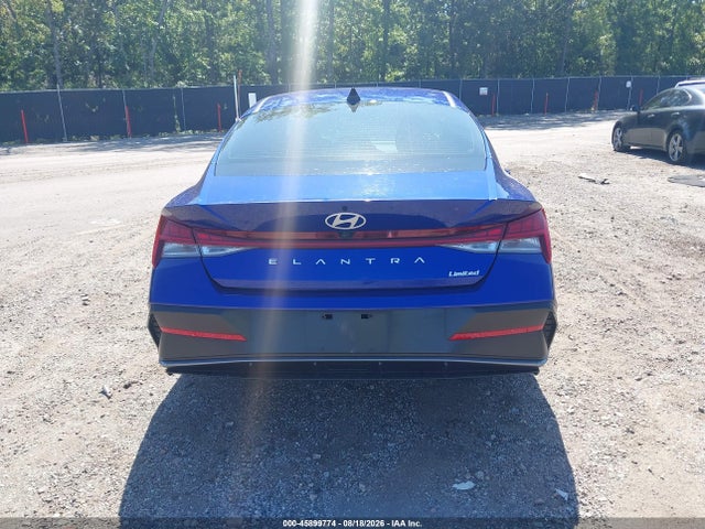 45899774 :رقم المزاد ، KMHLP4DGXSU003051 vin ، 2025 Hyundai Elantra Limited مزاد بيع