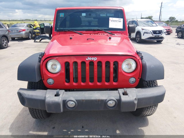 45899789 :رقم المزاد ، 1C4BJWDG9HL732296 vin ، 2017 Jeep Wrangler Unlimited Sport مزاد بيع
