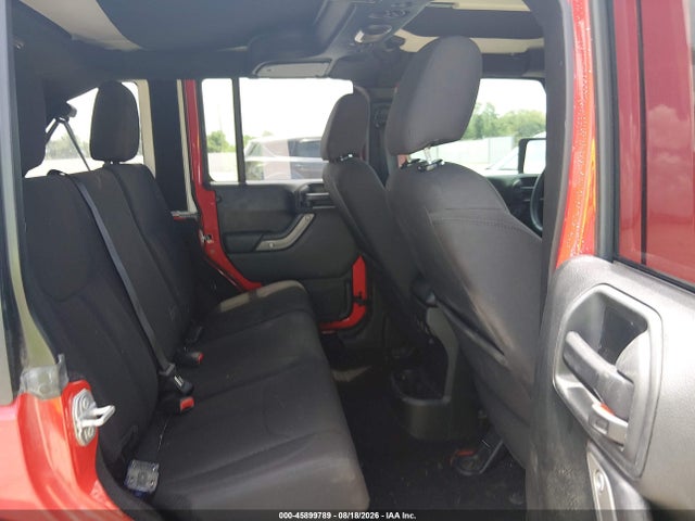 45899789 :رقم المزاد ، 1C4BJWDG9HL732296 vin ، 2017 Jeep Wrangler Unlimited Sport مزاد بيع