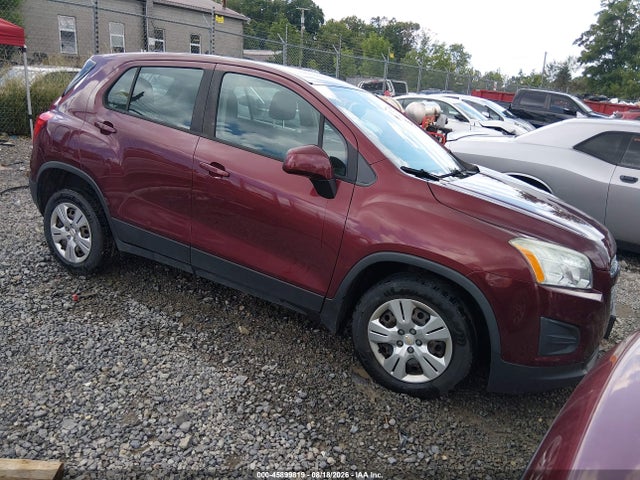 Aukcja sprzedaży 2016 Chevrolet Trax Ls, vin: 3GNCJKSB0GL277224, numer aukcji: 45899819