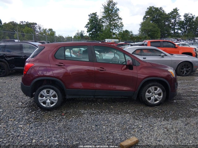 Aukcja sprzedaży 2016 Chevrolet Trax Ls, vin: 3GNCJKSB0GL277224, numer aukcji: 45899819