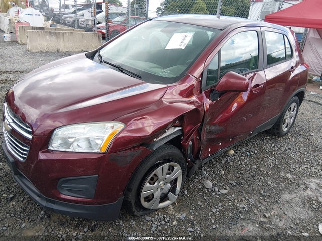 Aukcja sprzedaży 2016 Chevrolet Trax Ls, vin: 3GNCJKSB0GL277224, numer aukcji: 45899819