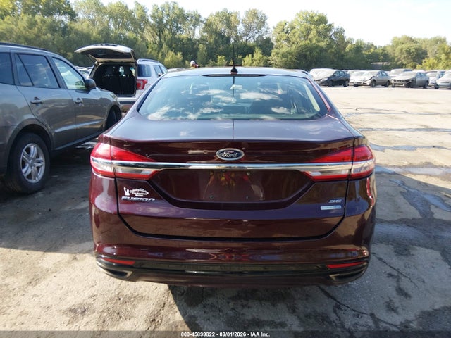 45899822 :رقم المزاد ، 3FA6P0T92HR342096 vin ، 2017 Ford Fusion Se مزاد بيع