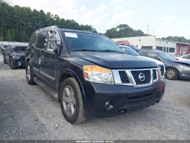2012 Nissan Armada Platinum მანქანა იყიდება აუქციონზე, vin: 5N1BA0NF8CN606880, აუქციონის ნომერი: 45899829