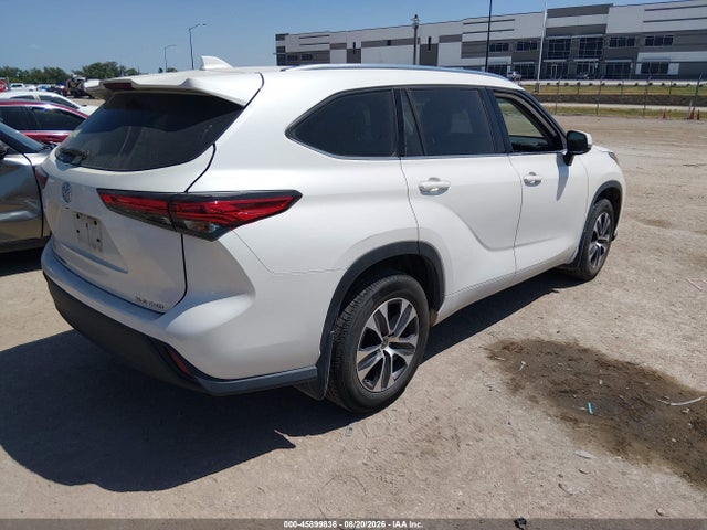 2021 Toyota Highlander Xle მანქანა იყიდება აუქციონზე, vin: 5TDGZRBH3MS060434, აუქციონის ნომერი: 45899836