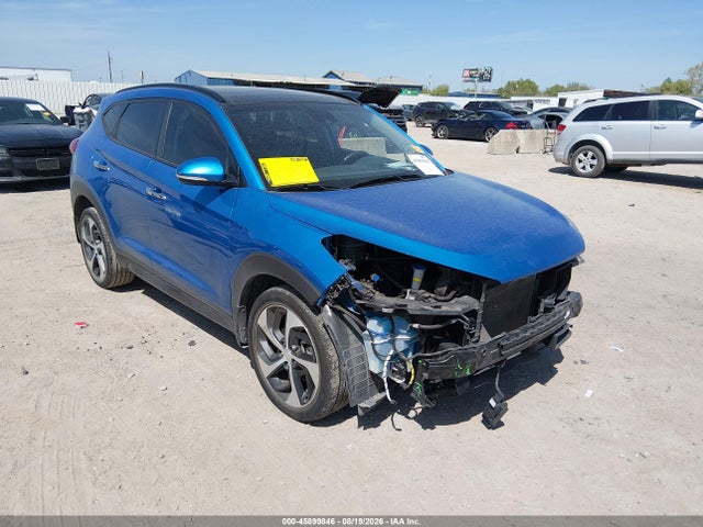 Продажа на аукционе авто 2016 Hyundai Tucson Limited, vin: KM8J33A23GU198455, номер лота: 45899846