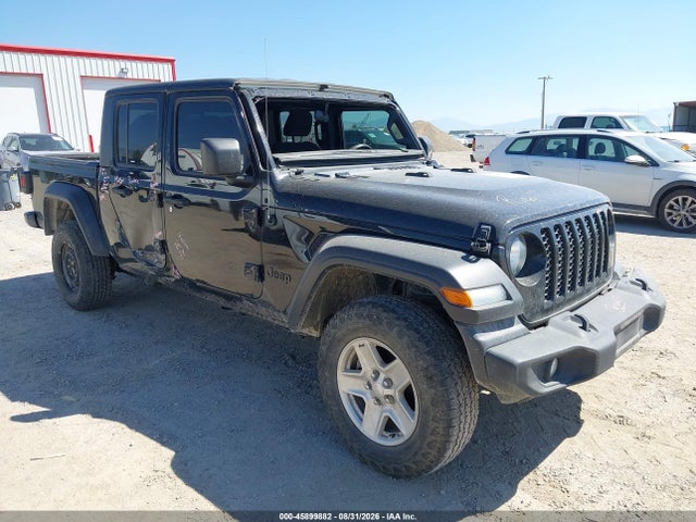 45899882 :رقم المزاد ، 1C6HJTAG7LL123527 vin ، 2020 Jeep Gladiator Sport S 4x4 مزاد بيع