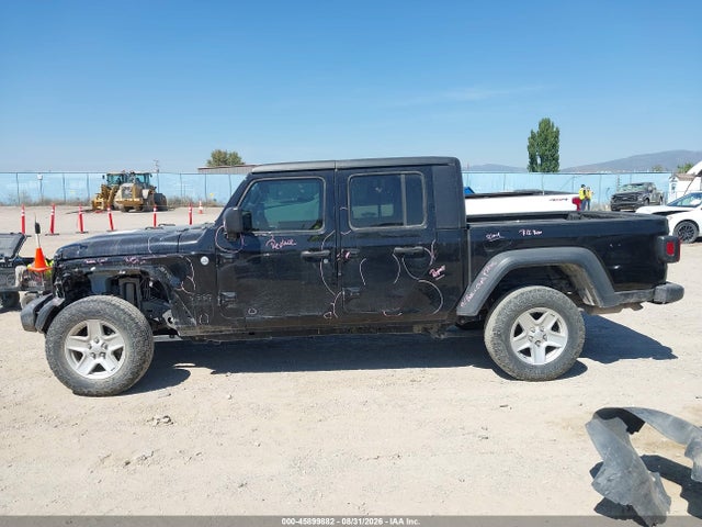 45899882 :رقم المزاد ، 1C6HJTAG7LL123527 vin ، 2020 Jeep Gladiator Sport S 4x4 مزاد بيع