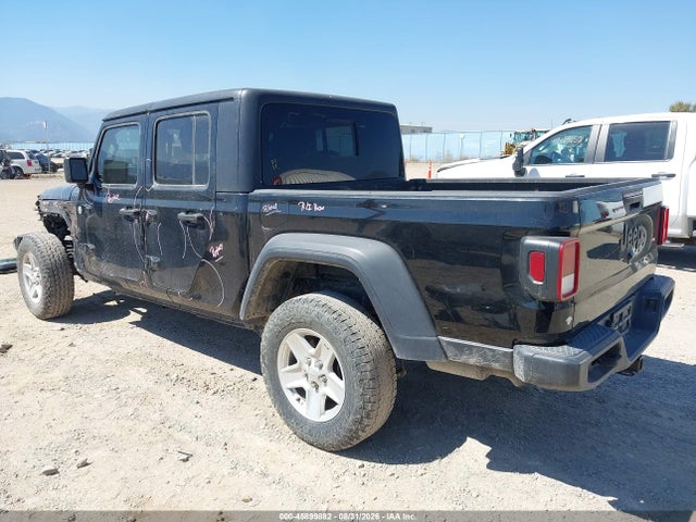 45899882 :رقم المزاد ، 1C6HJTAG7LL123527 vin ، 2020 Jeep Gladiator Sport S 4x4 مزاد بيع