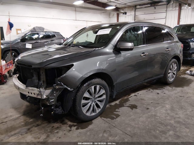 Продаж на аукціоні авто 2014 Acura Mdx Technology Package, vin: 5FRYD4H46EB027572, номер лоту: 45900030