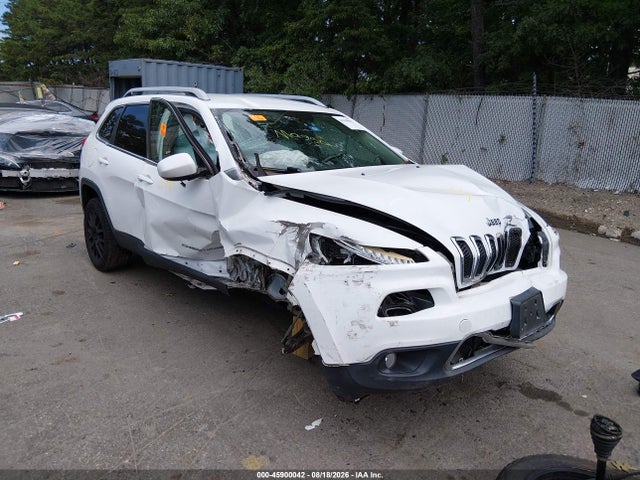2015 Jeep Cherokee Limited მანქანა იყიდება აუქციონზე, vin: 1C4PJMDB6FW610022, აუქციონის ნომერი: 45900042