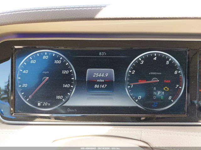 Aukcja sprzedaży 2017 Mercedes-benz S 550 4matic, vin: WDDUG8FBXHA305604, numer aukcji: 45900068
