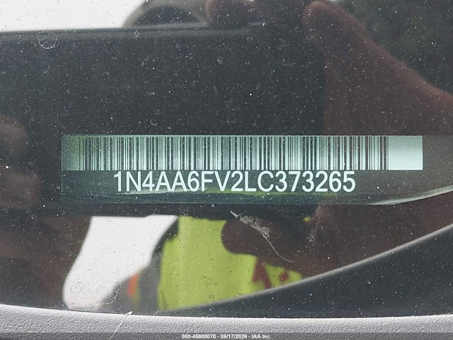 45900070 :رقم المزاد ، 1N4AA6FV2LC373265 vin ، 2020 Nissan Maxima Platinum Xtronic Cvt مزاد بيع