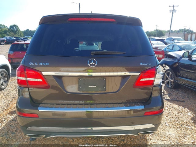 45900109 :رقم المزاد ، 4JGDF6EE0HA978894 vin ، 2017 Mercedes-benz Gls 450 4matic مزاد بيع