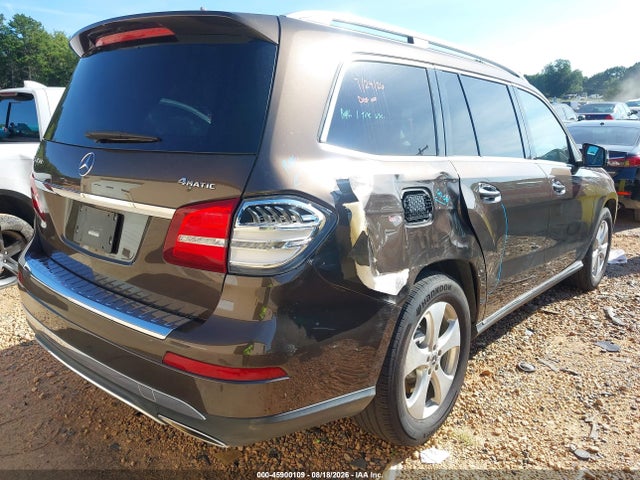 45900109 :رقم المزاد ، 4JGDF6EE0HA978894 vin ، 2017 Mercedes-benz Gls 450 4matic مزاد بيع
