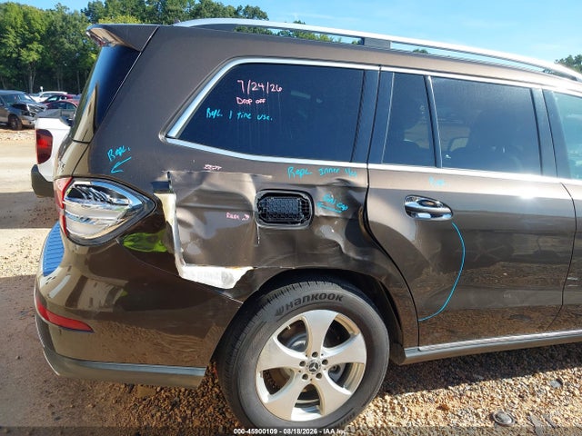 45900109 :رقم المزاد ، 4JGDF6EE0HA978894 vin ، 2017 Mercedes-benz Gls 450 4matic مزاد بيع