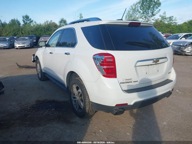 2017 Chevrolet Equinox Premier მანქანა იყიდება აუქციონზე, vin: 2GNFLGE36H6260507, აუქციონის ნომერი: 45900208