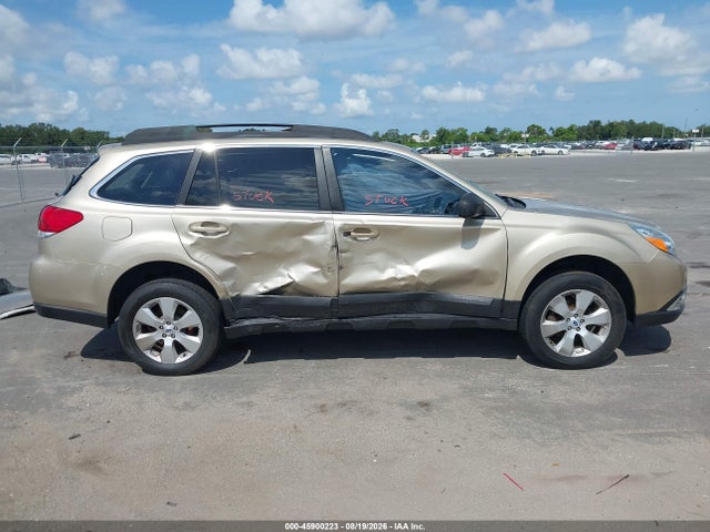 2010 Subaru Outback 2.5i Premium მანქანა იყიდება აუქციონზე, vin: 4S4BRCCC5A3334509, აუქციონის ნომერი: 45900223
