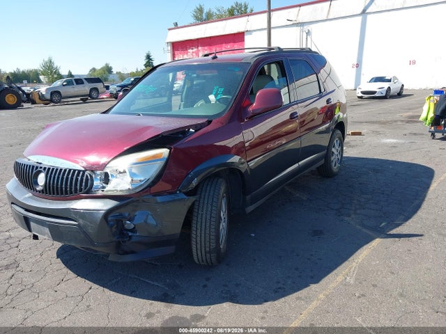 2004 Buick Rendezvous Cx მანქანა იყიდება აუქციონზე, vin: 3G5DA03E24S582517, აუქციონის ნომერი: 45900242