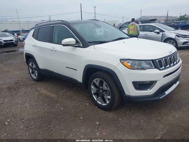 Продаж на аукціоні авто 2018 Jeep Compass Limited 4x4, vin: 3C4NJDCB2JT397920, номер лоту: 45900248