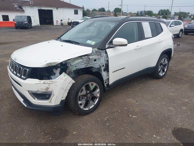 Продаж на аукціоні авто 2018 Jeep Compass Limited 4x4, vin: 3C4NJDCB2JT397920, номер лоту: 45900248