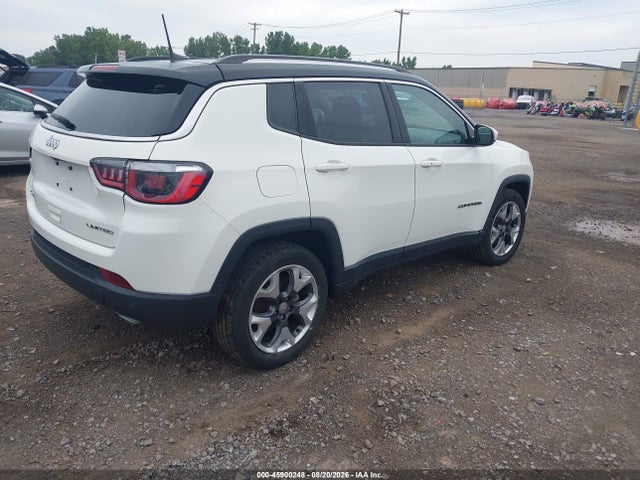 Продаж на аукціоні авто 2018 Jeep Compass Limited 4x4, vin: 3C4NJDCB2JT397920, номер лоту: 45900248