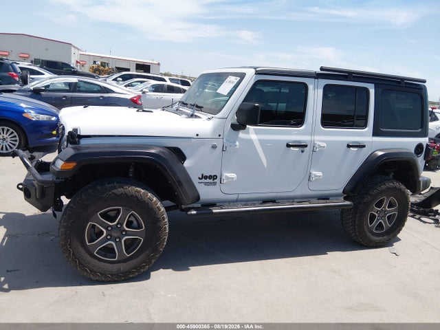 2021 Jeep Wrangler Unlimited Sport S 4x4 მანქანა იყიდება აუქციონზე, vin: 1C4HJXDN8MW782887, აუქციონის ნომერი: 45900365