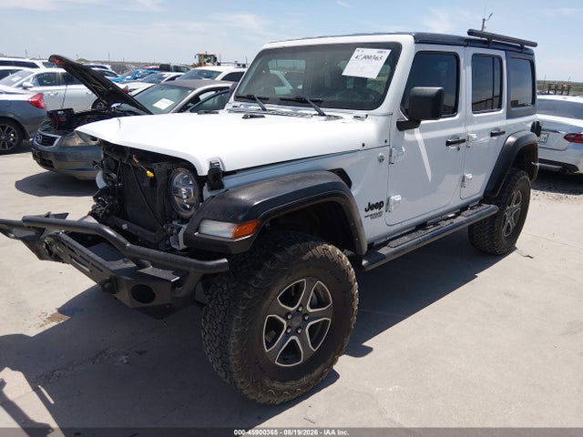 2021 Jeep Wrangler Unlimited Sport S 4x4 მანქანა იყიდება აუქციონზე, vin: 1C4HJXDN8MW782887, აუქციონის ნომერი: 45900365