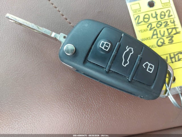 Aukcja sprzedaży 2024 Audi Q3 Premium 45 Tfsi S Line Quattro Tiptronic, vin: WA1DECF31R1149993, numer aukcji: 45900470