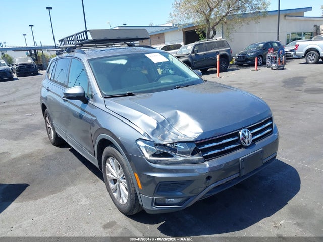 2018 Volkswagen Tiguan 2.0t S მანქანა იყიდება აუქციონზე, vin: 3VV1B7AX3JM032038, აუქციონის ნომერი: 45900479