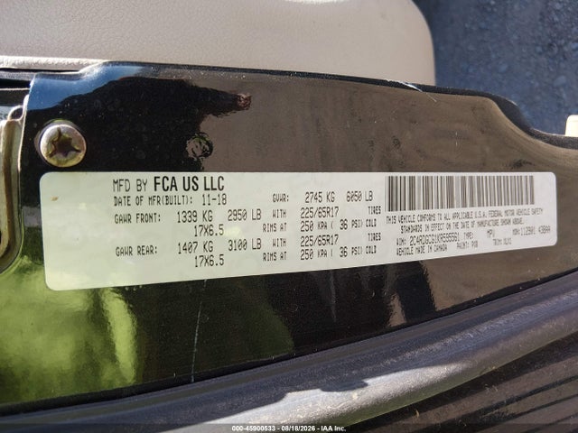 Dodge Grand Caravan Sxt 2019 2C4RDGCG1KR595561 Image 9