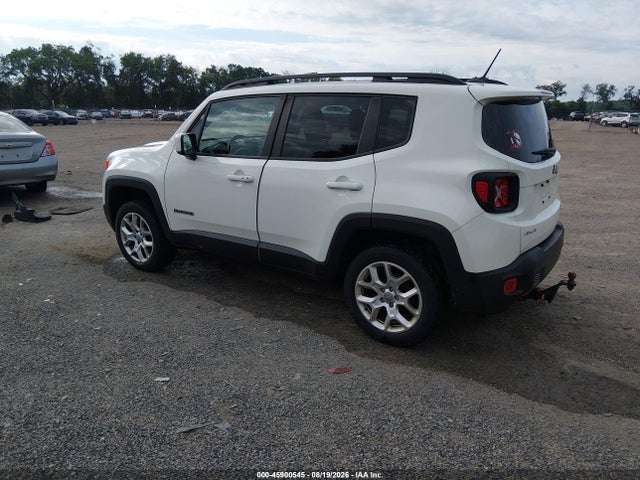 Продаж на аукціоні авто 2016 Jeep Renegade Latitude, vin: ZACCJBBT7GPE18704, номер лоту: 45900545