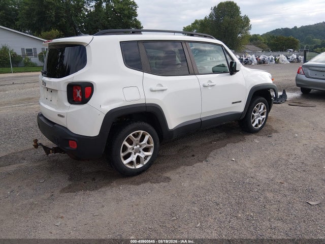 Продаж на аукціоні авто 2016 Jeep Renegade Latitude, vin: ZACCJBBT7GPE18704, номер лоту: 45900545