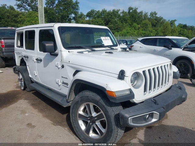 45900556 :رقم المزاد ، 1C4HJXEGXMW623286 vin ، 2021 Jeep Wrangler Unlimited Sahara 4x4 مزاد بيع